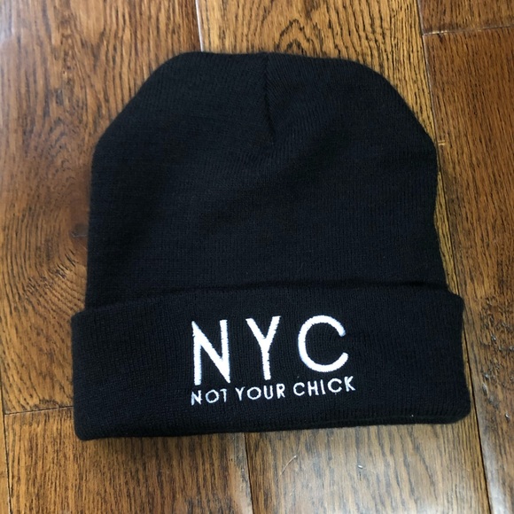 ‘not your chick’ beanie - Picture 1 of 2
